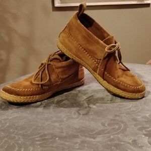 UGG Tan Suede Ankle Boots